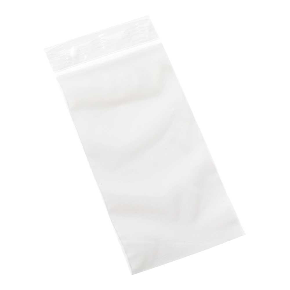 Bag Tek 3-Piece Clear Plastic Zip Bag Set - 6.5x3 3.5x2 3.5x3 Inch, BPA-Free, High Clarity - 300 count box