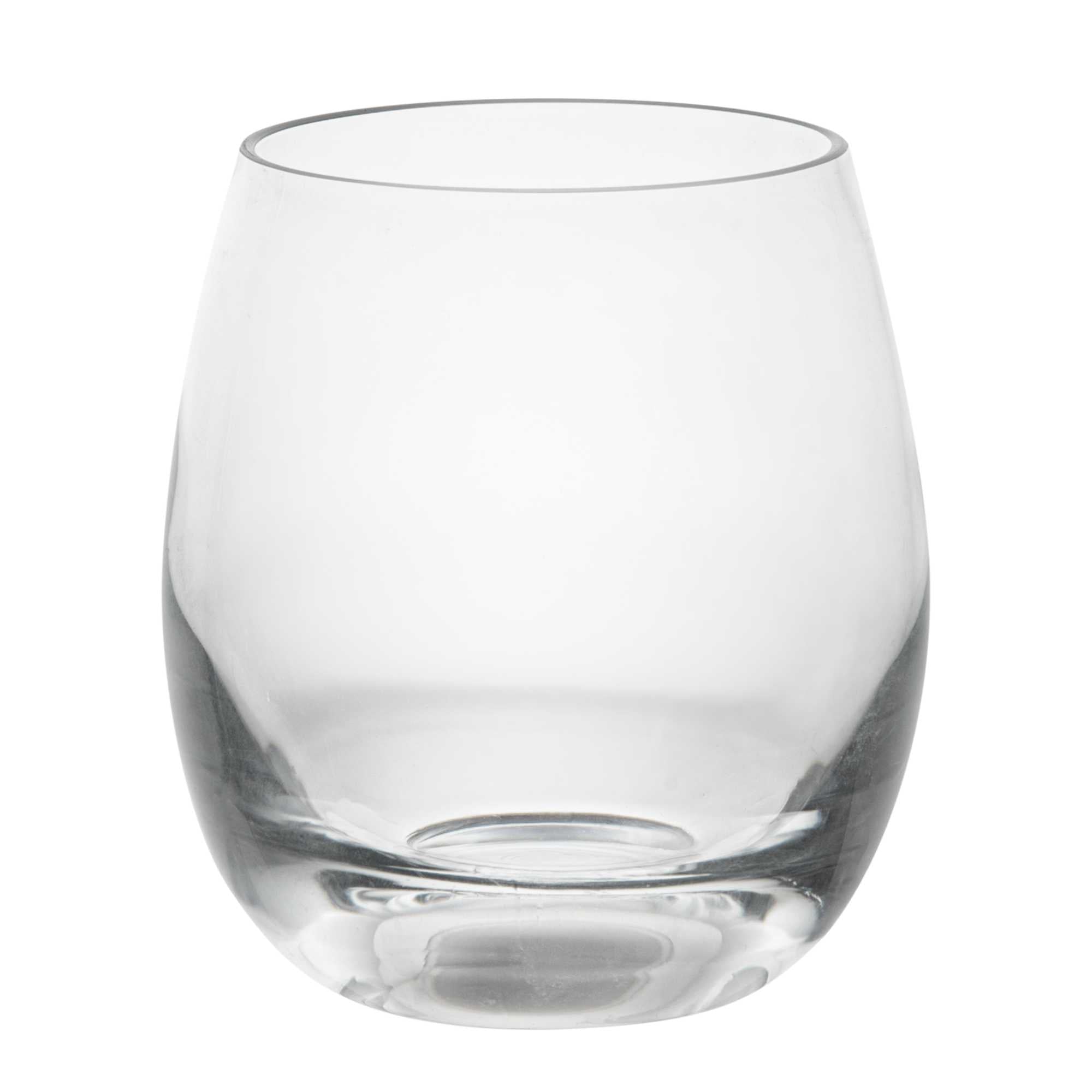Bev Tek 12 oz Polycarbonate Rocks Glass - 3 1/2" x 3 1/2" x 3 3/4" - 12 count box