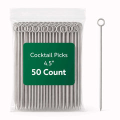 Bar Lux Stainless Steel Cocktail Pick - 4 1/2