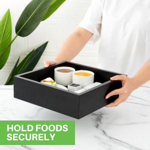 HOLD FOODS SECURELY