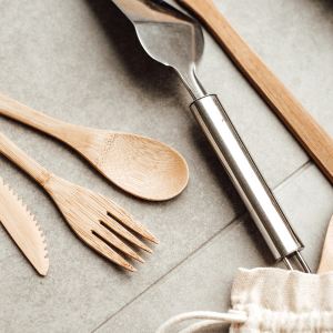 Bamboo flatware