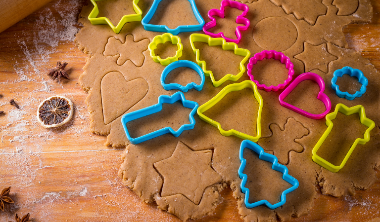 colorful cookie cutters
