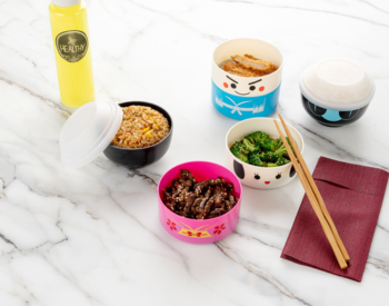 Bento boxes with cute designs