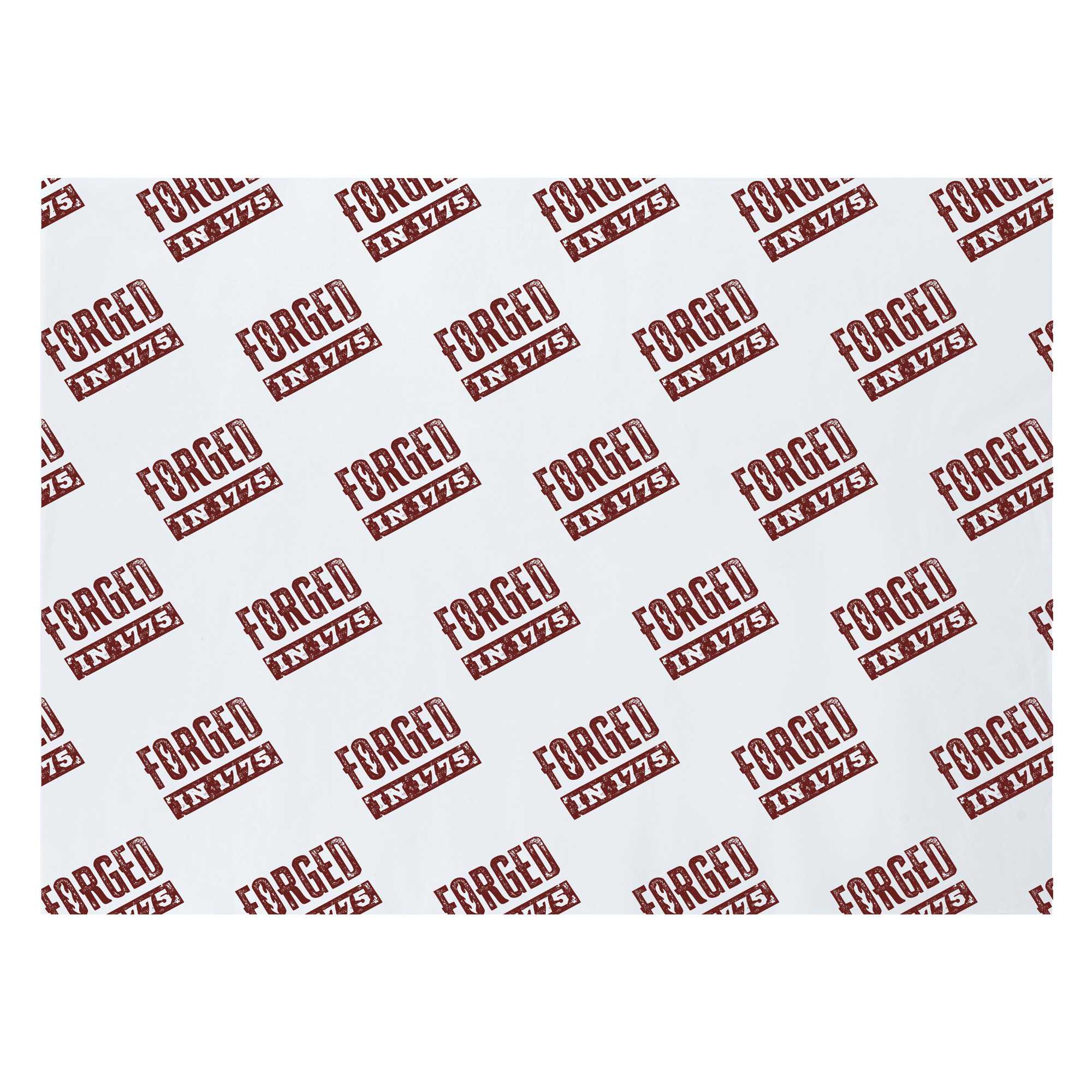 Custom Pastry Tek White Forged in 1775 Parchment Paper Quarter Size Sheet Pan Liner - Silicone Coated, CMPFD01 - 10'' x 6'' - 2000 count box