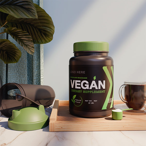 Custom Nutraceutical Labels – Printed Stickers with Logo for Supplements & Vitamins