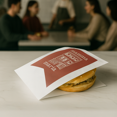 Custom Double Open Greaseproof Bags – Custom Paper Bags for Fries & Burgers