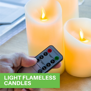 Light Flameless Candles