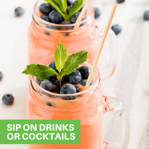 Sip On Drinks Or Cocktails
