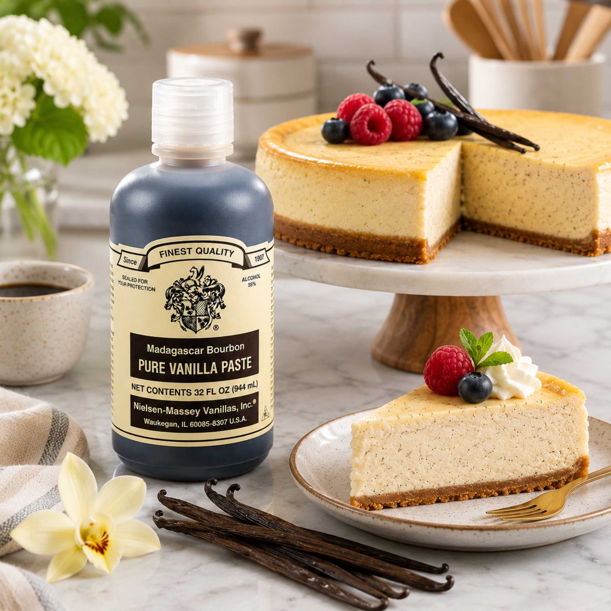 Nielsen Massey 32.0 oz Madagascar Vanilla Extract - Bourbon - 1 count box