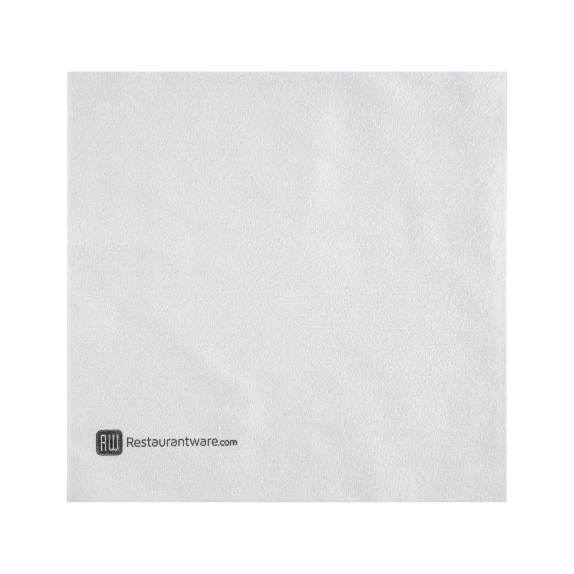 Luxenap Square Pure White Paper Napkin - Super Lux - 15 3/4" x 15 3/4" - 600 count box