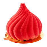 Pastry Tek Round Gold Paper SturdyServe Base - 3" x 3" - 200 count box