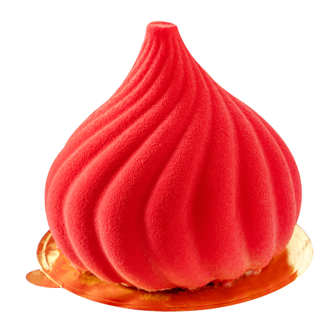 Pastry Tek Round Gold Paper SturdyServe Base - 3" x 3" - 200 count box