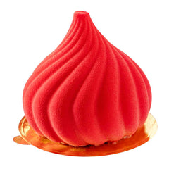 Pastry Tek Round Gold Paper SturdyServe Base - 3