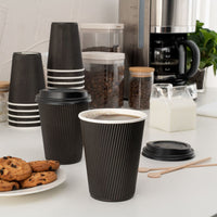 Ripple Wall Paper Coffee Cups