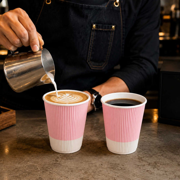 coffee dsiposable cup Are Disposable Cups Recyclable? What You Need to Know Ideal for large iced coffees 4oz Black Paper Hot Cup