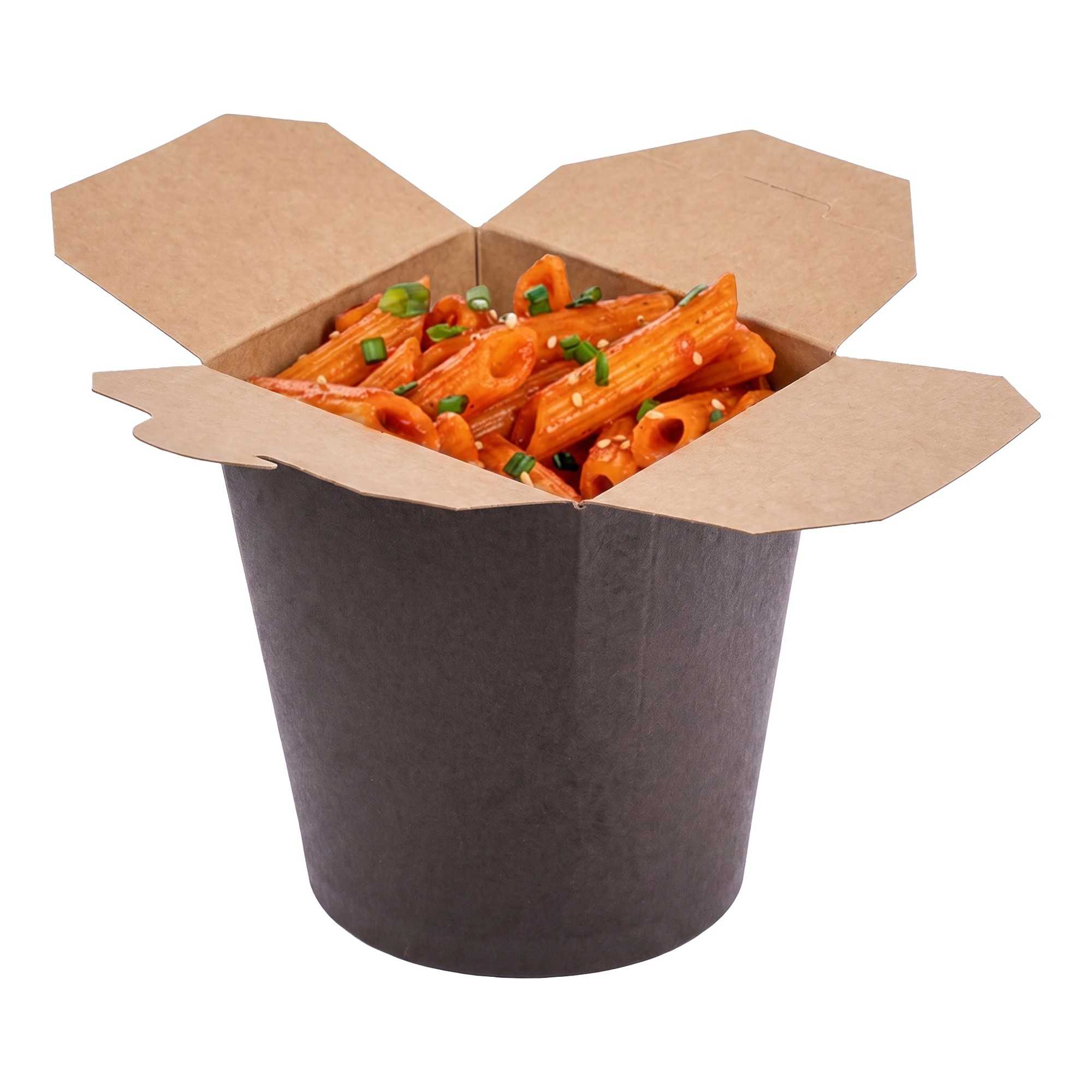 Hawkie Business 8oz Chinese Takeout Boxes – 50 Pack, Disposable & Recyclable White Food Containers For Restaurants