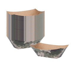 Bio Tek 2 oz Camouflage Paper Boat - 2