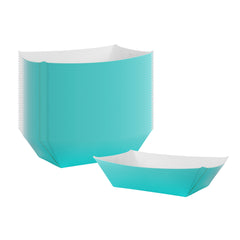 Bio Tek 1/2 lb Turquoise Paper #50 Boat - 4 1/4