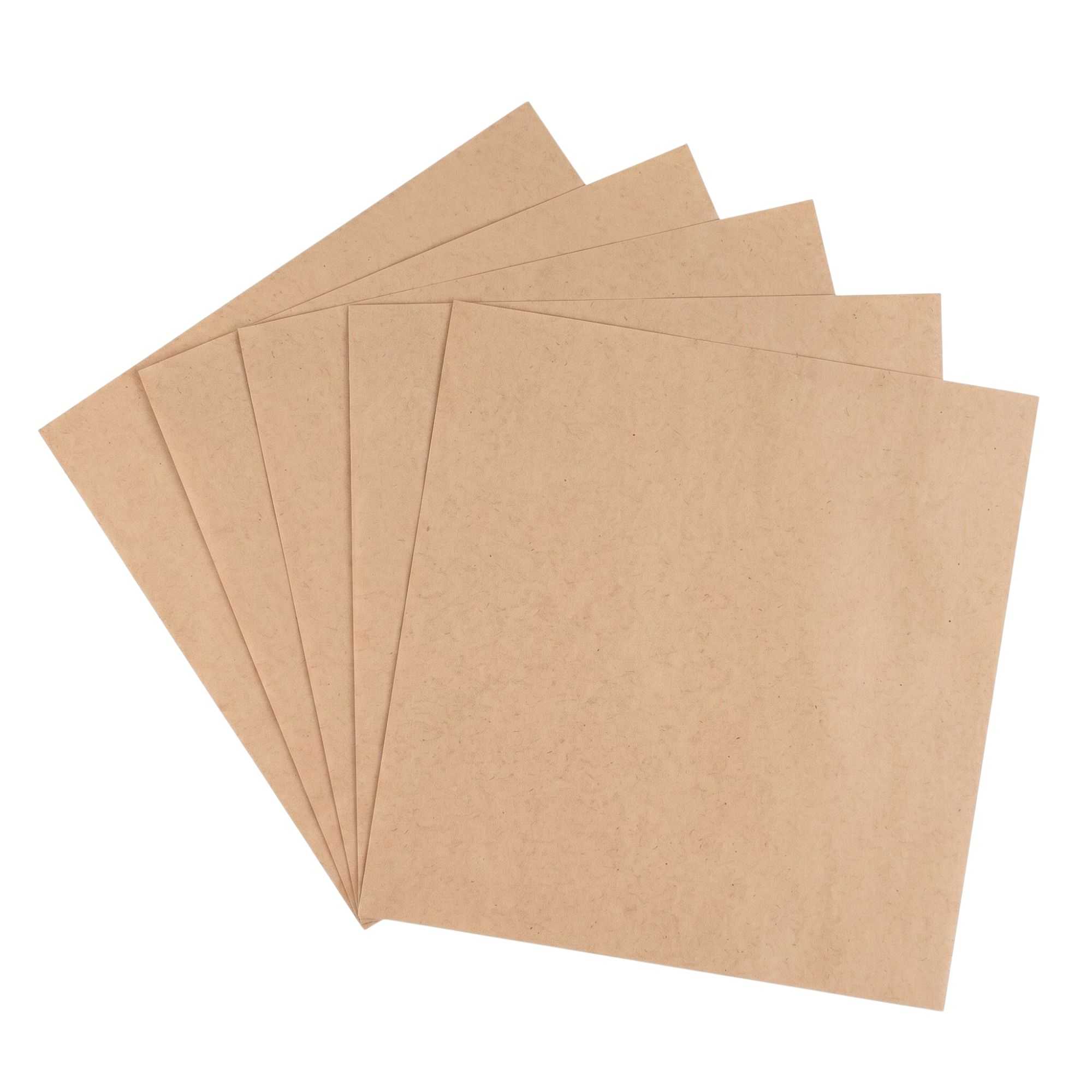 Gastronomia Kraft Paper Food Wrap and Basket Liner - Greaseproof - 12" x 12" - 500 count box