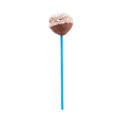 Sky Blue Paper Cake Pop and Lollipop Stick - Biodegradable - 6