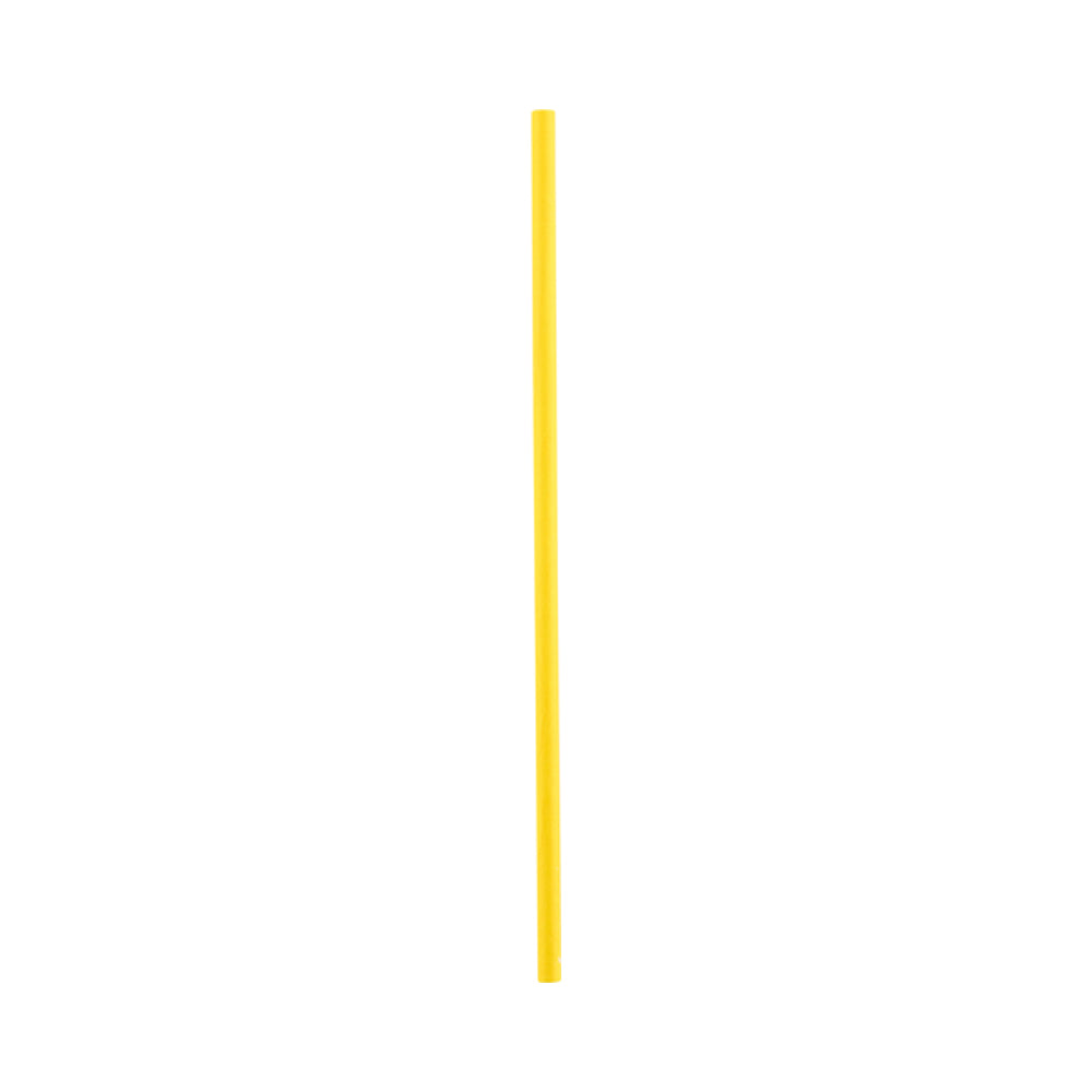 Restpresso Yellow Paper Cake Pop and Lollipop Stick - Biodegradable - 6" x 5/32" - 100 count box