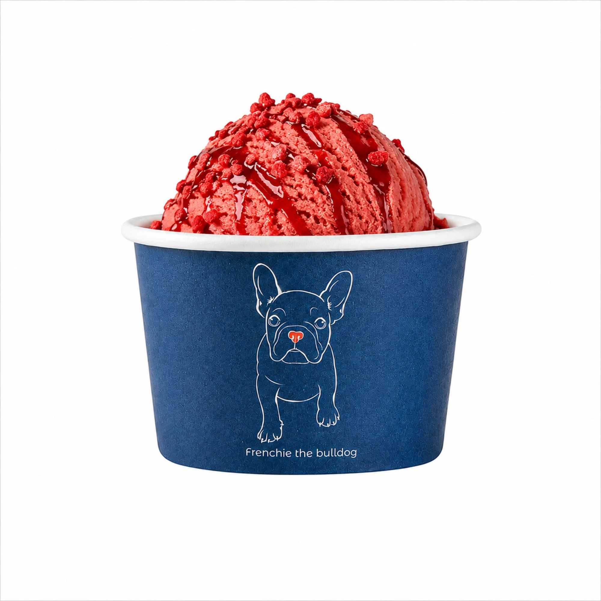 Round Frenchie Coppetta 4 oz Round Frenchie Paper To Go Cup - 3