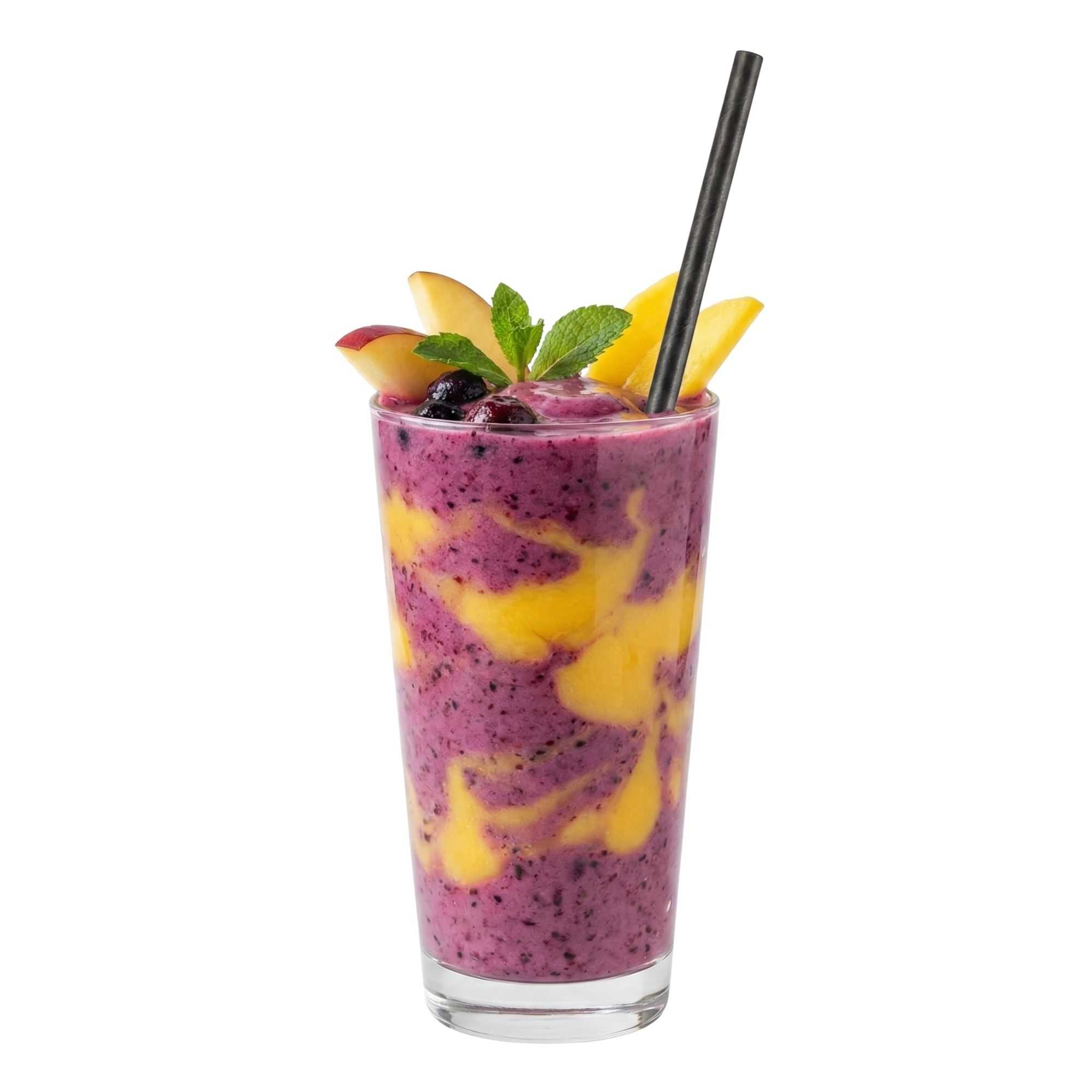 Bev Tek Black Paper Straw - Wrapped, Biodegradable, 6mm - 7 3/4" x 1/4" x 1/4" - 1000 count box