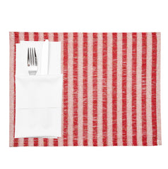 Red Striped Placemat - 16