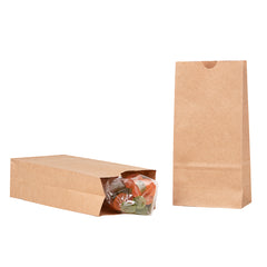 Bag Tek Kraft Paper Bag - 2 lb - 4 1/4