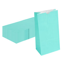 Bag Tek Turquoise Paper Bag - 4 lb - 5