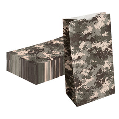 Bag Tek Camouflage Paper Bag - 6 lb - 6
