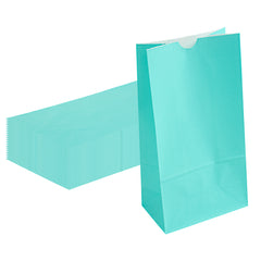 Bag Tek Turquoise Paper Bag - 6 lb - 6
