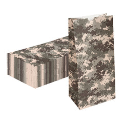 Bag Tek Camouflage Paper Bag - 8 lb - 6