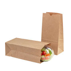 Bag Tek Kraft Paper Bag - 8 lb - 6