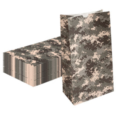 Bag Tek Camouflage Paper Bag - 12 lb - 7