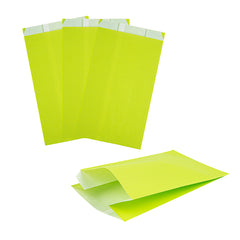 Bag Tek Eco Green Paper French Fry / Snack Bag - 5