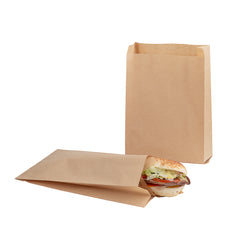 Bag Tek Kraft Paper French Fry / Snack Bag - 7