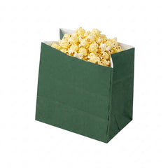 Bag Tek Forest Green Paper Small Snack Bag - 4