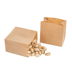 Bag Tek Kraft Paper Small Snack Bag - 4
