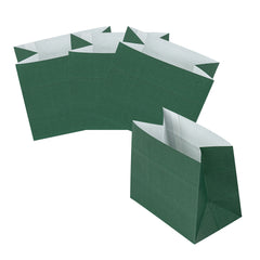 Bag Tek Forest Green Paper Large Snack Bag - 4 1/4