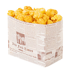Bag Tek Sepia Newsprint Paper Large Snack Bag - 4 1/4