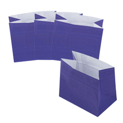 Bag Tek Purple Paper Large Snack Bag - 4 1/4