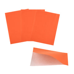 Bag Tek Tangerine Orange Paper Small Double Open Bag - Greaseproof - 6 1/4