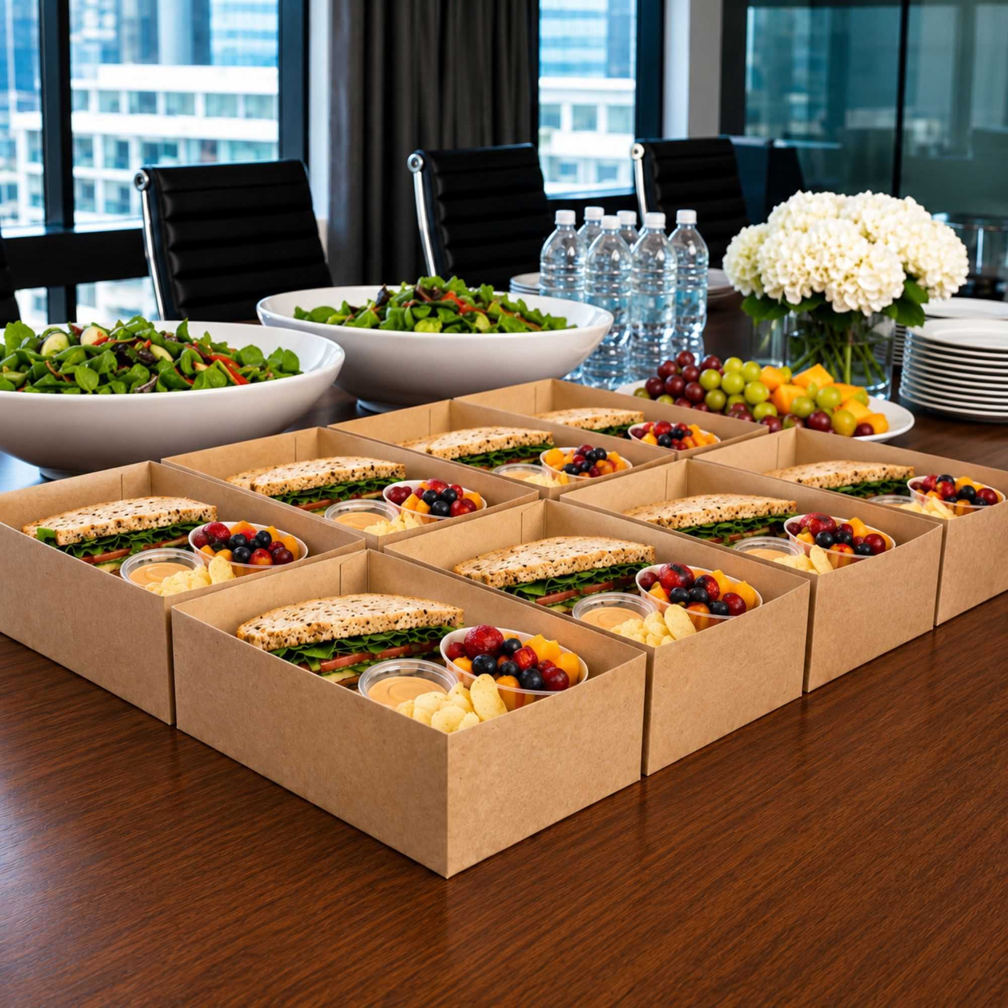 Bio Tek Rectangle Kraft Paper Sandwich / Burger Open Tray - 8 1/2" x 6" x 3 1/2" - 100 count box