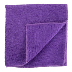 Clean Tek Professional Purple Microfiber Cleaning Cloth - 16