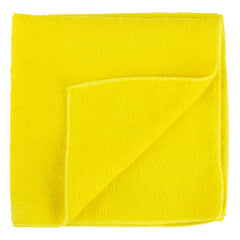 Clean Tek Professional Yellow Microfiber Cleaning Cloth - 16