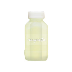 Label Tek Plastic Margarita Label - Clear with White Font, Water-Resistant - 2