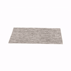 Sovereign Rectangle Light Brown Vinyl Woven Placemat - 16