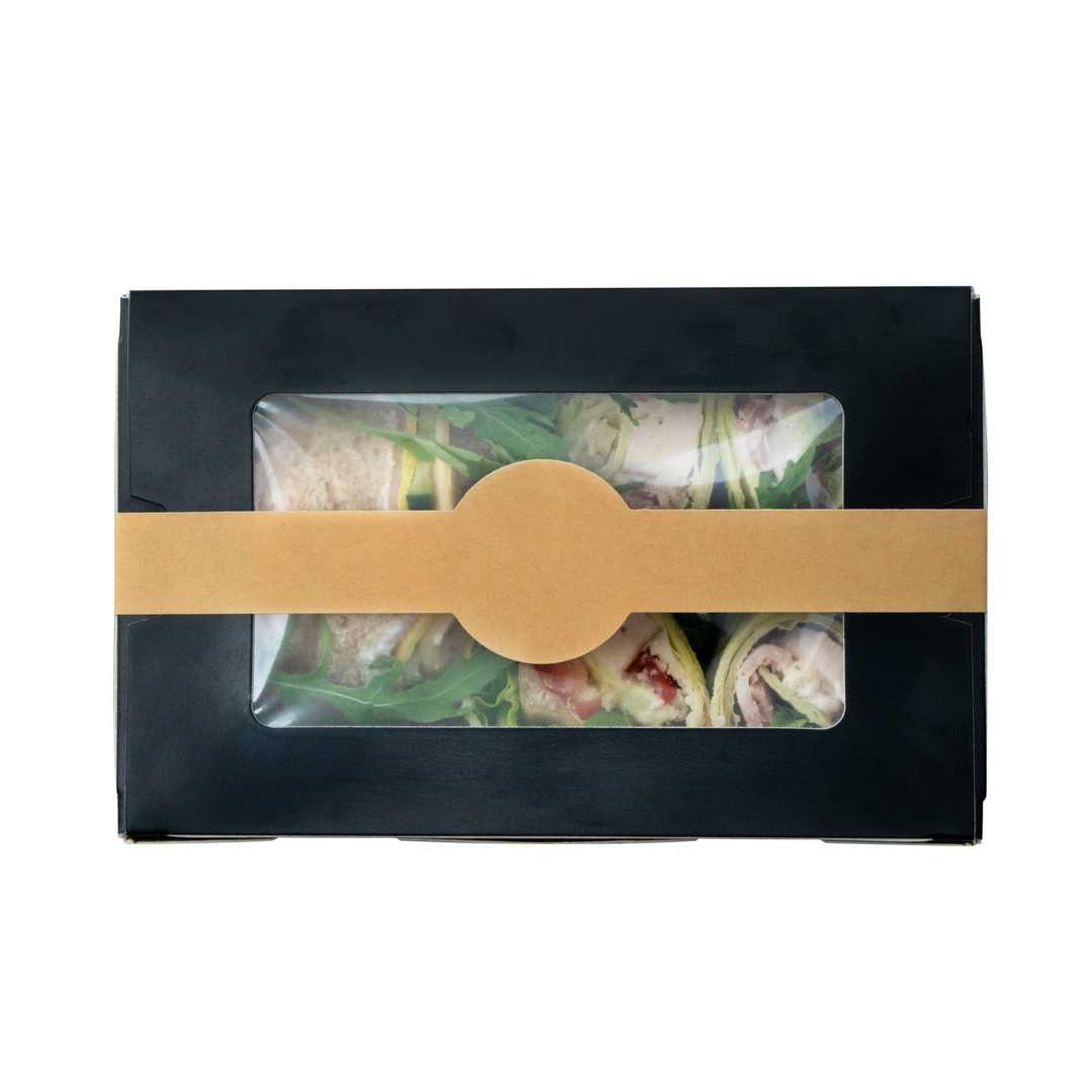 Chef 101 Kraft Paper Packaging Band - Adhering - 12" - 5000 count box