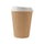 Kraft Cup / White Lid